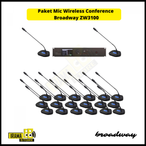 Mic Wireless Conference Broadway ZW3100 - 20 Mic
